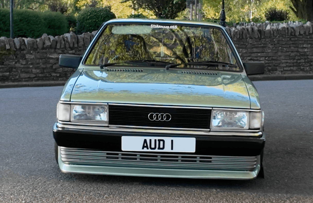 AUD 1 Number Plate for Audi Car