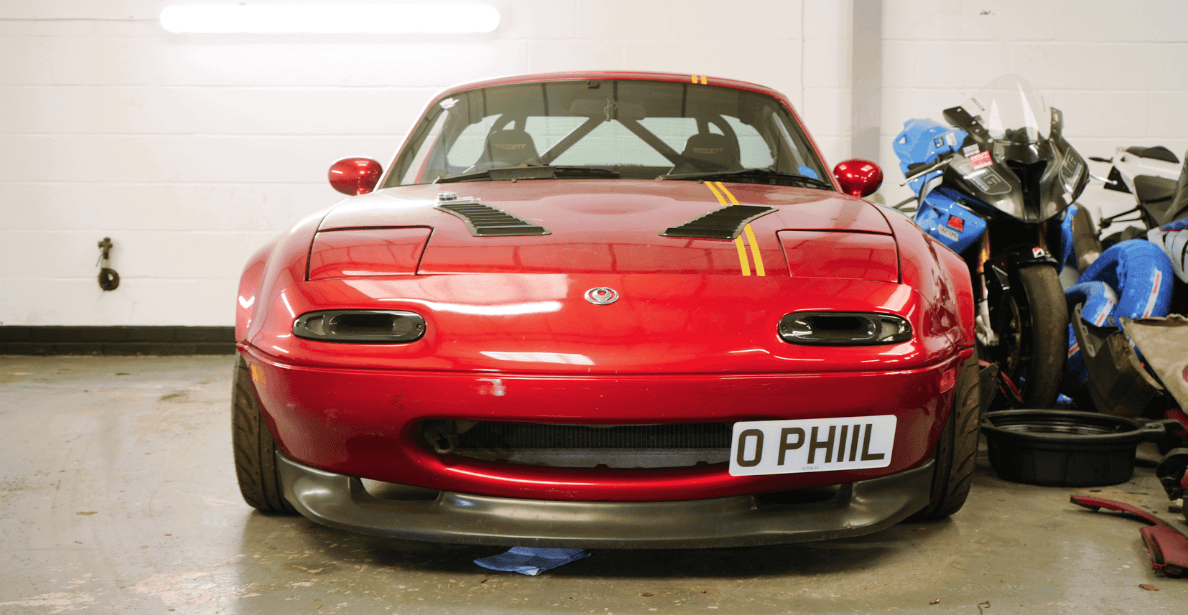 AutoAlex MX5 Number Plate